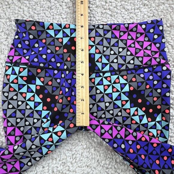 Victoria's Secret VSX Sport Knockout Tight Purple Geometric NWOT - Picture 8 of 10